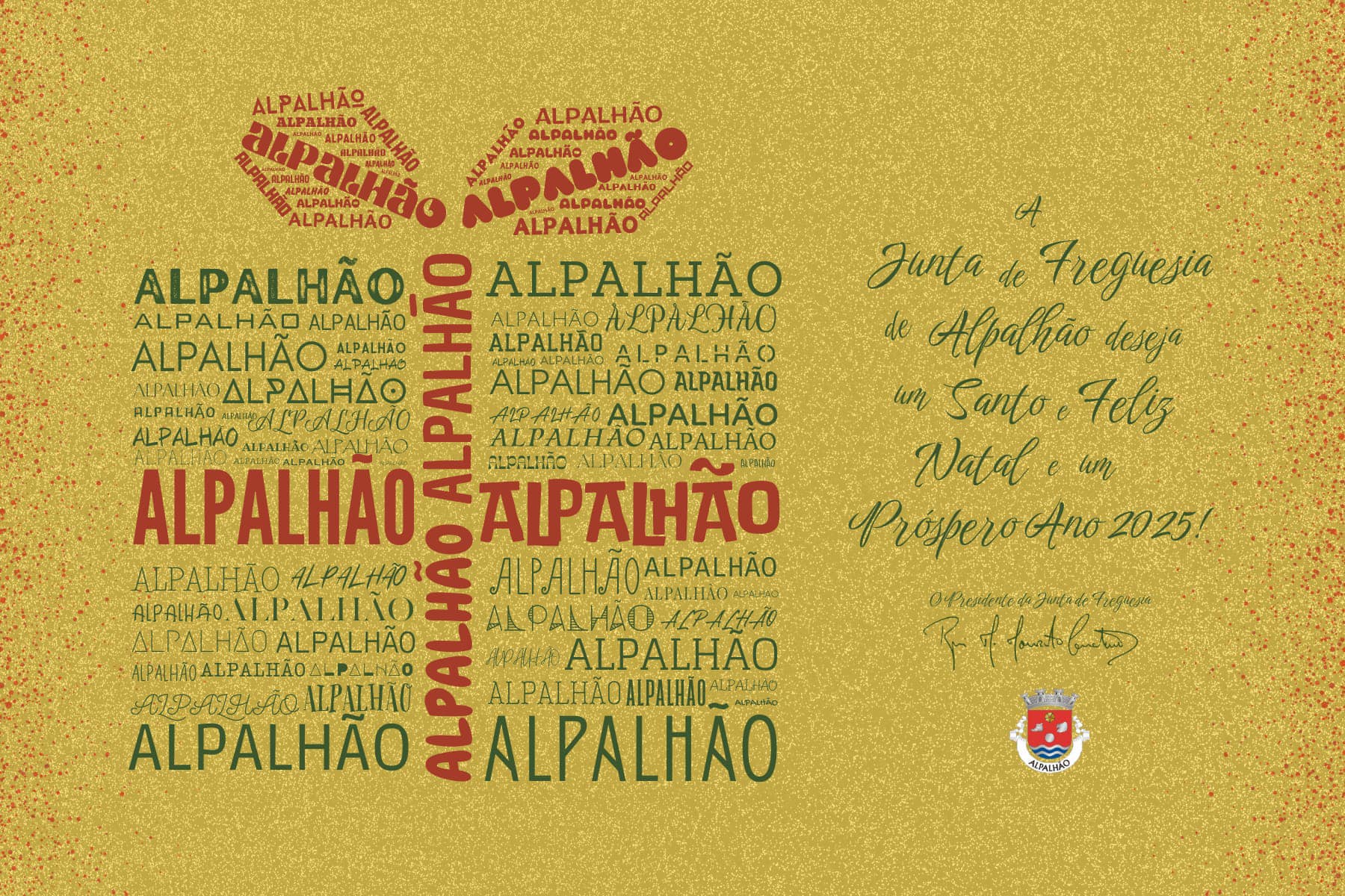 Mensagem de Boas Festas do Presidente da Junta de Freguesia de Alpalhão