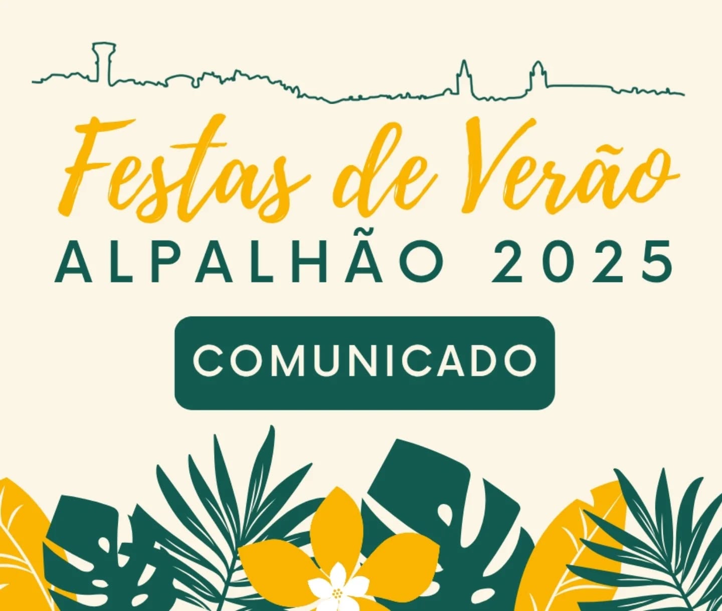 Festas de Verão 2025 – Comunicado